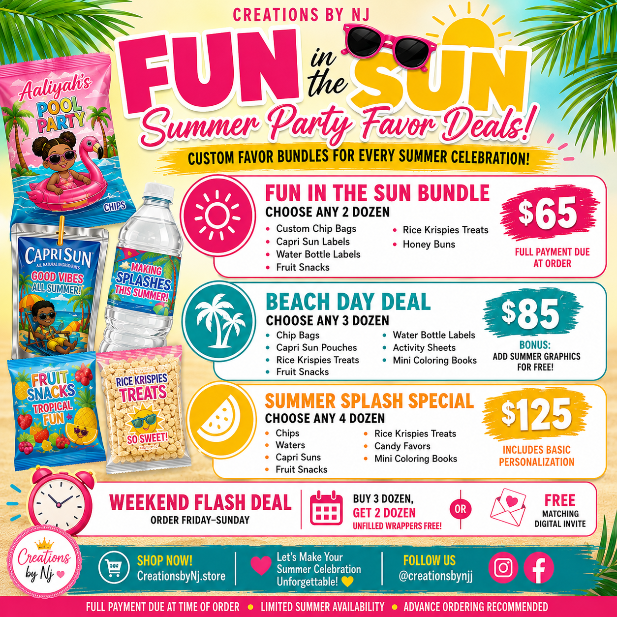 FUN IN THE SUMMER DEALS