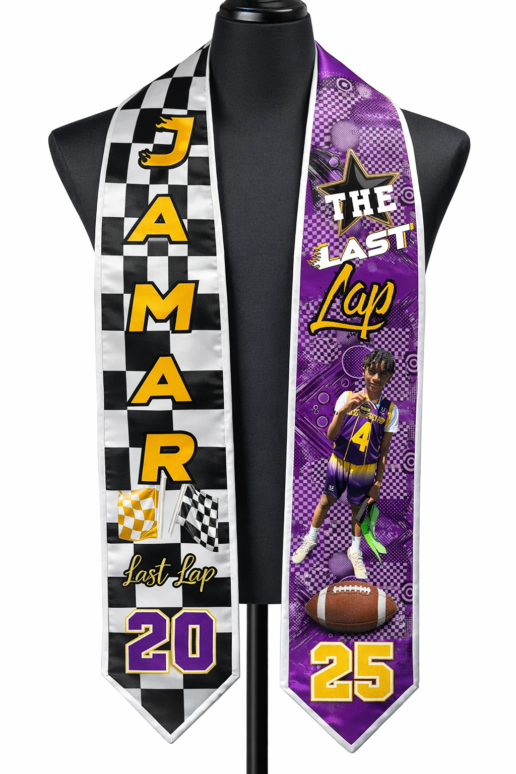 Sublimation Graduation Stole