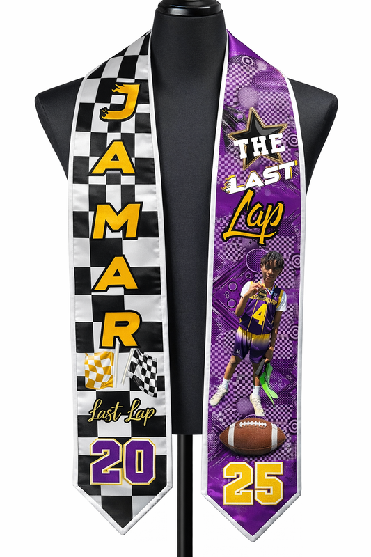 Sublimation Graduation Stole