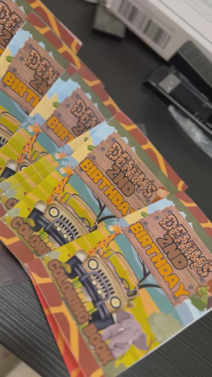 Mini Coloring Books
