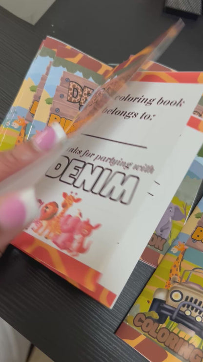Mini Coloring Books
